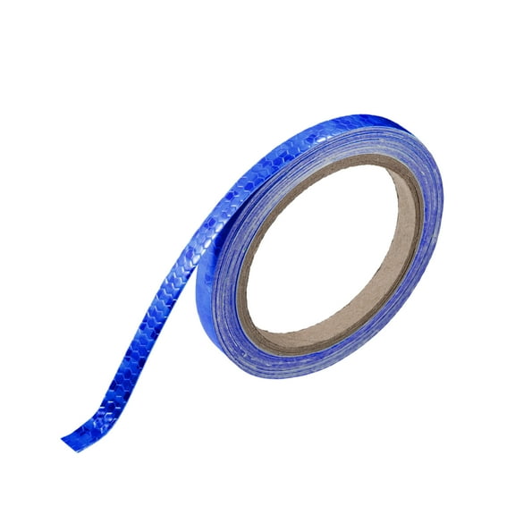 Unique Bargains Reflective Tape Automobiles Motorcycles High Brightness Reflective Sheet 1cmx8m Blue