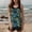 Blue-41, variant on ChaoHeng Women Swimsuits 2 Piece High Waist Women's High Waist Tankini Set Floral Print Two Piece Swimwear with Tummy Control