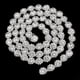 thumbnail image 2 of Los Adornos de Cadena de de Imitación Cosen Cadenas de Cristal de Plata para, 2 of 9