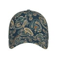 thumbnail image 2 of Yiaed Indian Paisley 2 Print Cap Adjustable Size for Running Workouts and Outdoor Activities All Seasons, 2 of 5