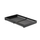 thumbnail image 2 of Organizador de cajones, estante de almacenamiento con cajón deslizante, estante de almacenamiento para despensa, grande negro, 2 of 9