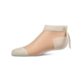 thumbnail image 2 of MeMoi Girls Silky-Sheer Micro-Mesh Ankle Sock with Satin Bow - Girls - Female, 4, Black, 2 of 11