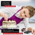thumbnail image 3 of DWËLLZA KITCHEN Black Mini Airtight Food Storage Containers with Lids Set of 6, 3 of 8