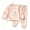 Pink, variant on Gunia 2 Piece Toddler Girls Pajamas Summer Soft Long Sleeve Tops With Pants Casual Two Piece Outfit Pjs Sleepwear Yellow 3-4 Years