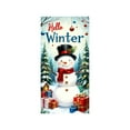 thumbnail image 1 of Cache-porte de Noël, Rideau de Porte Père Noël, Bannière de Porte Festive des Fêtes, Décoration Murale et de Fête Réutilisable pour la Maison Intérieure et Extérieure^, 1 of 6