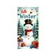 thumbnail image 2 of Ireezec Christmas Door Curtain Santa Claus Print Polyester Fabric Holiday Decoration for Front Door Indoor Wall Party Festival Decor, 2 of 6