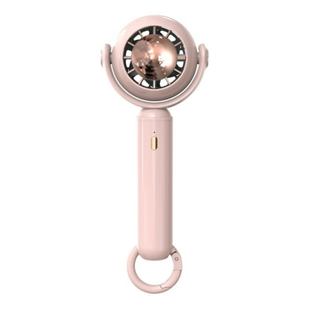 

kfiifum Fans Clearance Sales Today Deals Prime home Decor under 5 Handheld Personal Ice Handheld Fan USB Rechargeable Portable Fan 3 Speed Lashes For Makeup/commute/travel/outdoor