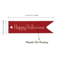 thumbnail image 5 of Inkdotpot Happy Halloween Halloween Bottle Tag Real Rose Gold Foil Favor Hang Tags Pack Of 100, 5 of 6