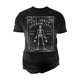 thumbnail image 1 of Camiseta gráfica para hombre Changes diseño de Tarot de esqueleto de Joker color negro pequeña, 1 of 1