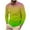 Yellow, variant on ZCFZJW Mens Long Sleeve Polo Shirts Casual 1/4 Zipper Tie Dye Gradient Printed Athletic Golf Tennis T-Shirt Tops Lapel Collar V Neck Graphic Tees Shirt Hot Pink XL