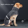 thumbnail image 5 of AURORA TRADE Large Dog Raincoat - Reflective Waterproof Windproof Dog Coat Cold Weather Warm Dog Jacket Adjustable Pet Cape Rainday Dog Vest for Small Medium Large Dogs, 5 of 8