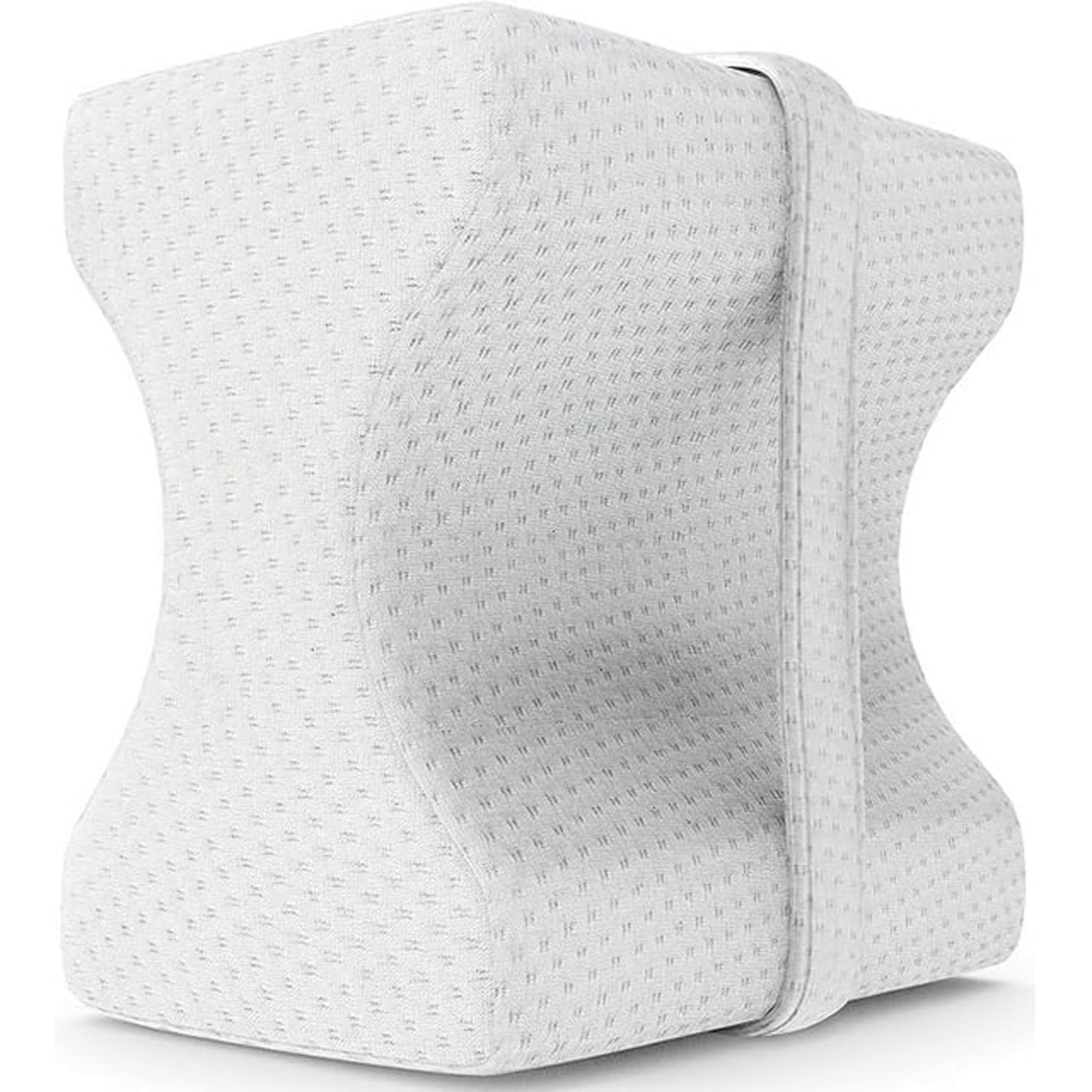 Memory Foam Leg & Knee Pillow for Side Sleepers - FSA/HSA Eligible Sciatica Pain Relief Leg Pillow for Side Sleeping - Adjustable Strap