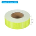 thumbnail image 2 of Uxcell Reflective Tape Waterproof Self Adhesive High Visibility Safety Warning Tape Fluorescent Yellow 2 inch x 82ft, 2 of 7