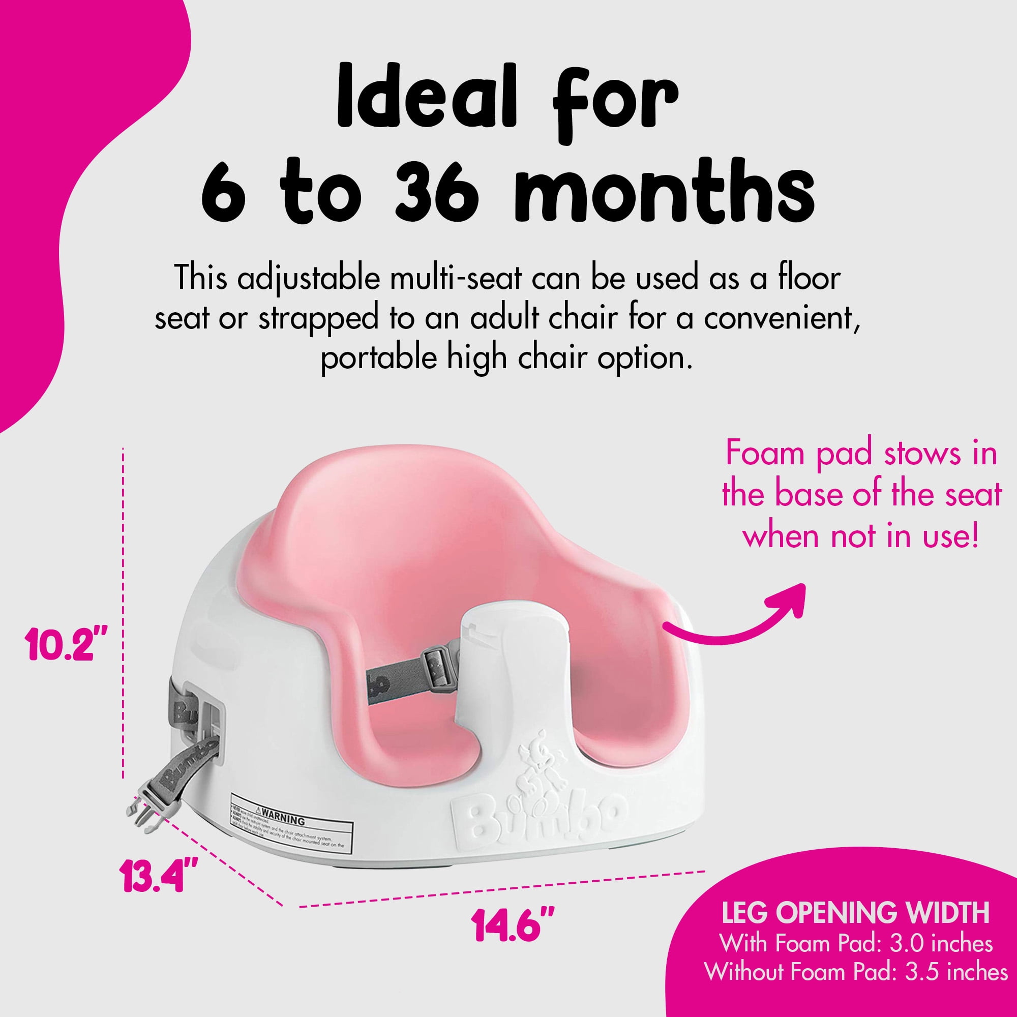 双子 Bumbo Amazon.com : Bumbo 3-in-1 Multi-Seat for 6 to 36 Months