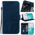 thumbnail image 1 of Compatible avec Samsung Galaxy S9 Étui Portefeuille Folio Mignon Embossé Tiger Flip Porte-Cartes, 1 of 5