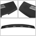thumbnail image 3 of DNA Motoring For 02-05 Dodge Ram 1500 2500 3500 Defrost Dash Vent Grille Cover Overlay Black, 3 of 6