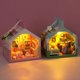 thumbnail image 3 of Mini pastel de madera Diy, Casa de muñecas con leche de fresa, Kit de construcción en miniatura con muebles, Casa de muñecas ligera, juguetes para adultos, regalo, 3 of 4