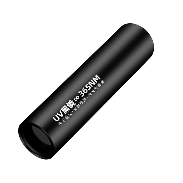 Linterna Eigraketly Luz de fondo ultravioleta Antorcha multifuncional Detector portátil Negro OD030620-02