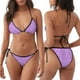 thumbnail image 3 of Balery Lilac Glittering Pijama Estampado Bikini de Dos Piezas para Mujer - Conjunto de Bikini Ajustable Sexy y Cómodo para Playa, 3 of 6