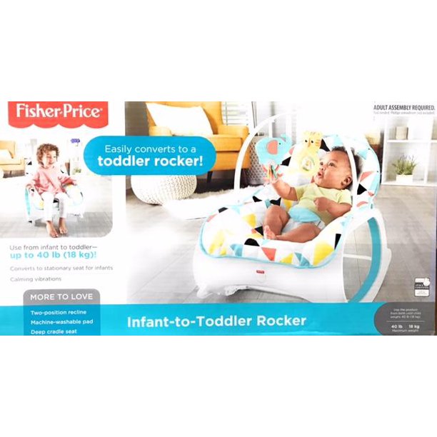 FisherPrice InfantToToddler Rocker Soothing Baby Seat with