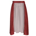 thumbnail image 5 of Xijirk Women's Dirndl Dress Traditional Bavarian Short Sleeve Grid Floral Print Midi Apron for Oktoberfest Cosplay Theme Party,S, 5 of 8