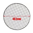 thumbnail image 2 of ZhdnBhnos 16 Inch Round Barbecue Grill Net Stainless Steel Mesh Rack Grid Grate Steam Net BBQ Wire Rack for Camping Charbroil, 2 of 5