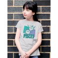thumbnail image 2 of Pisces Zodiac Graphic - Twin Fish Retro Art Design Youth's T-shirt, 2 of 4