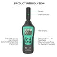 thumbnail image 3 of FUYI EMF Meter Electromagnetic Radiation Detector Household Handheld High Electromagnetic Radiation Tester Radiation Monitor FY876 Black, 3 of 7