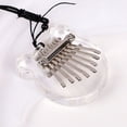 thumbnail image 6 of JGJJUGN Crystal Transparent Thumb Piano, 8-Tone Kalimba Finger Piano, Mini Acrylic Musical Instrument, Portable Thumb Harp with Clear Sound, Ergonomic Design, Great for All Ages, Gift Idea, 6 of 9