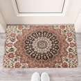 thumbnail image 2 of Bohemian Pale Orange Ethnic Vintage Carpet Door Mat 30 X 17 Inch Welcome Doormat Indoor Outdoor Entrance Floor Mat Non Slip Spring Summer Decor Rubber Mats, 2 of 6