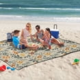 thumbnail image 5 of Extra Large Picnic Beach Blanket Waterproof Sand Proof Portable Outdoor Mat Autumn Leaves and Foliage 60x80, 5 of 9