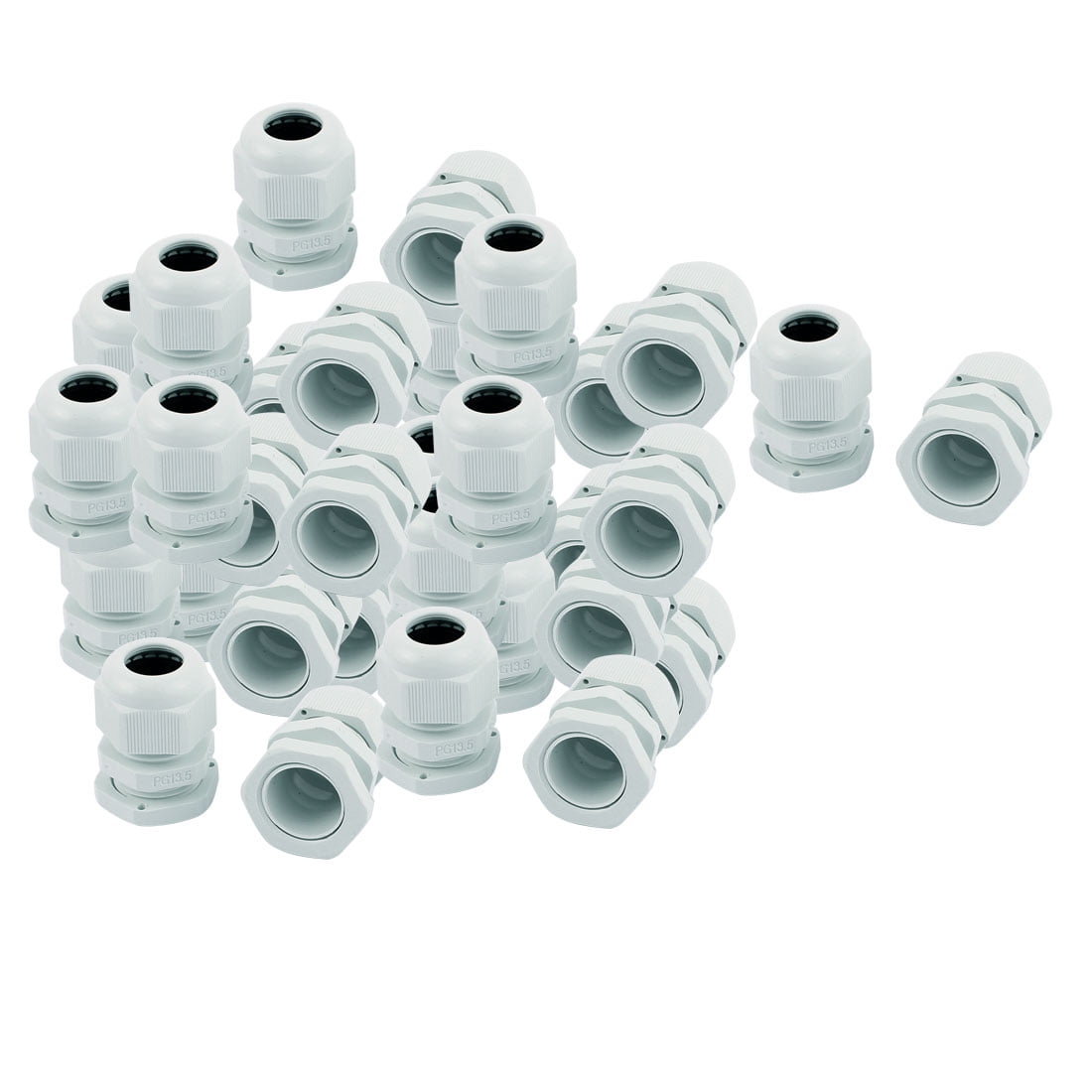 uxcell PG13.5 Waterproof Cable Glands Wire Cord Connect Connector Adapter 32 PCS White uxcell PG13.5 Waterproof Cable Glands Wire Cord Connect Connector Adapter 32 PCS White