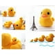 thumbnail image 3 of Almohada de peluche con forma de pato amarillo, 20 cm, 3 of 4