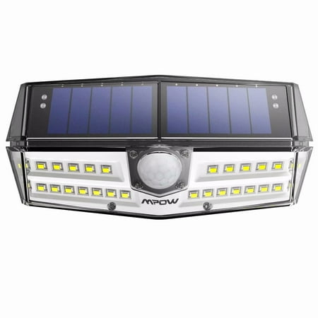 Mpow 30 LED Motion Sensor Solar Light,Ground-breaking IPX6+ Waterproof,Bright Wall Light, 120? Wide-angle Sensor,Great Outdoor Light for Garden, Driveway,Yard,Garage,Pathway and...