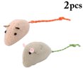 thumbnail image 1 of 2PCS Cat Toy Mouse Bite-resistant Simulated Plush Cat Chew Toy Cat Training Toy, 1 of 10
