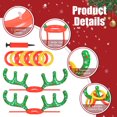 thumbnail image 3 of KANCOKIT Christmas Inflatable Reindeer Antler Ring Toss Game, Family Indoor Outdoor Christmas Party Games, Fun Xmas Gifts, 3 of 8