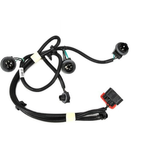 Right Tail Light Harness - Compatible with 2007 - 2013 GMC Sierra 1500 2008 2009 2010 2011 2012