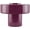 Purple, White, Translucent / Lauenhagen LNTTKA6, variant on Hauteloom Lauenhagen Glass Table Lamp - Modern Contemporary - Peach, Light Orange