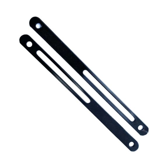 yotijay 2Pcs Bike Rear Rack Support Easy to Install Rear Cargo Rack Brake Rear Mount Flat Rack