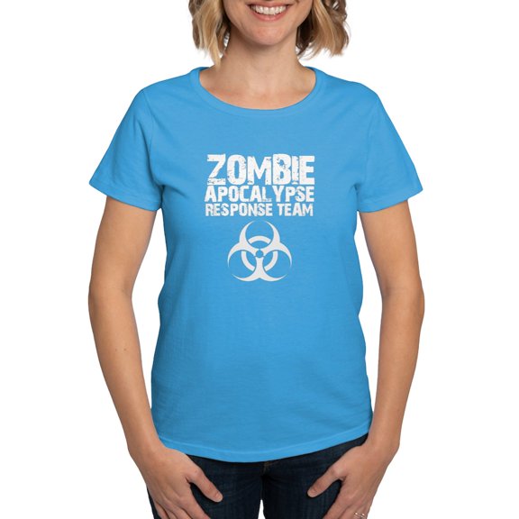CafePress - CDC Zombie Apocalypse Respons Women's Dark T Shirt - Women's Traditional Fit Dark T-Shirt