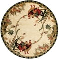 thumbnail image 2 of Rugs.com Pastoral Collection Rug – 13 Ft Round Cream Medium Rug Perfect For Kitchens, Dining Rooms, 2 of 9
