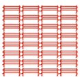 thumbnail image 1 of 100 Pcs Nativity Crafts Mini Plastic Fence Small Picket Fence Mini Tree Fence, 1 of 4