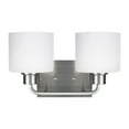 thumbnail image 6 of 4428802EN3-710-Generation Lighting-Sea Gull Lighting-Canfield-2 Light Bath Vanity-Bronze Finish-LED Lamping Type, 6 of 7