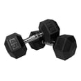 thumbnail image 1 of Kit De Pesas Para Hacer Ejercicio Par De Mancuernas Gym 45lb PARDELE 45LB HEXAGONAL, 1 of 8