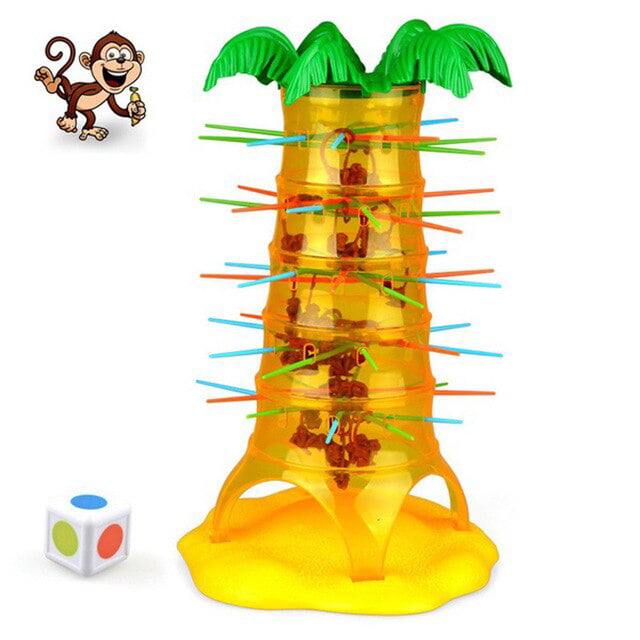 skrot Gå vandreture Til ære for Educational Toys Tumbling Monkeys Board Game of Skill Falling Action Baby  Kids Toys Hobbies Family Game with Retail Box - Walmart.com