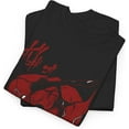 thumbnail image 3 of Shaman King YOH Anna & Amidamaru Spirit Ball Crew Neck Short Sleeve Men's Black T-Shirt, 3 of 4