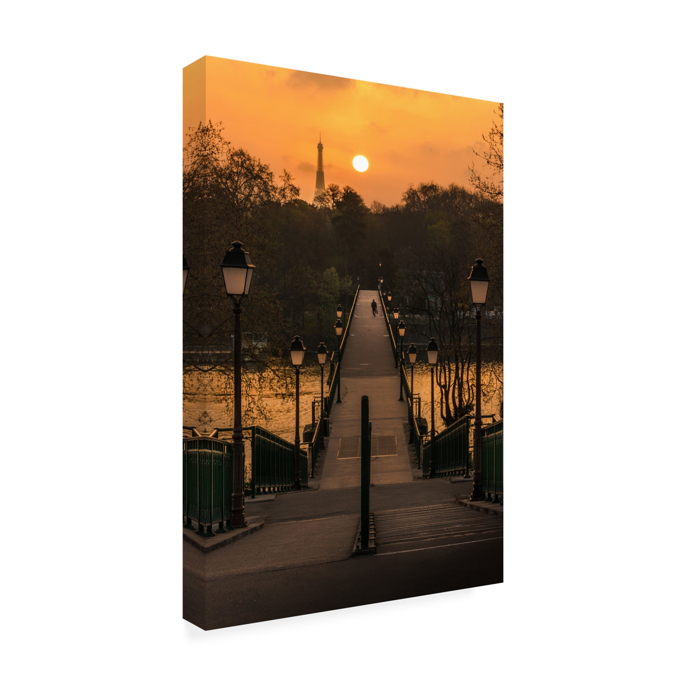 Trademark Fine Art Pacifico Some Meters Canvas Wall Art
