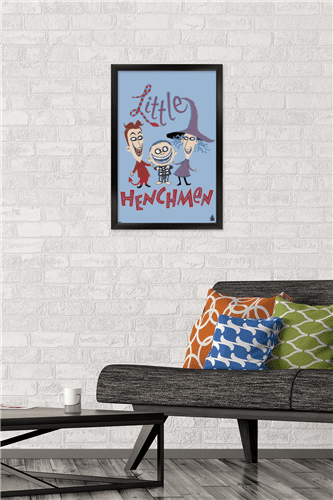 Disney Tim Burton's The Nightmare Before Christmas - Little Henchmen Wall Poster, 14.725" x 22.375" Framed