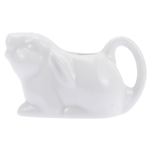 MasteelfCA Ceramic Milk Jug Animal Shaped Milk Cup Ceramic Coffee Syrup Pitcher for Home
