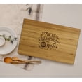 thumbnail image 2 of Koyal Wholesale Valentine's Day Laser Engraved Large Bamboo Wood Cutting Board, I'm So Thankful For You, 1-Pack, 2 of 5